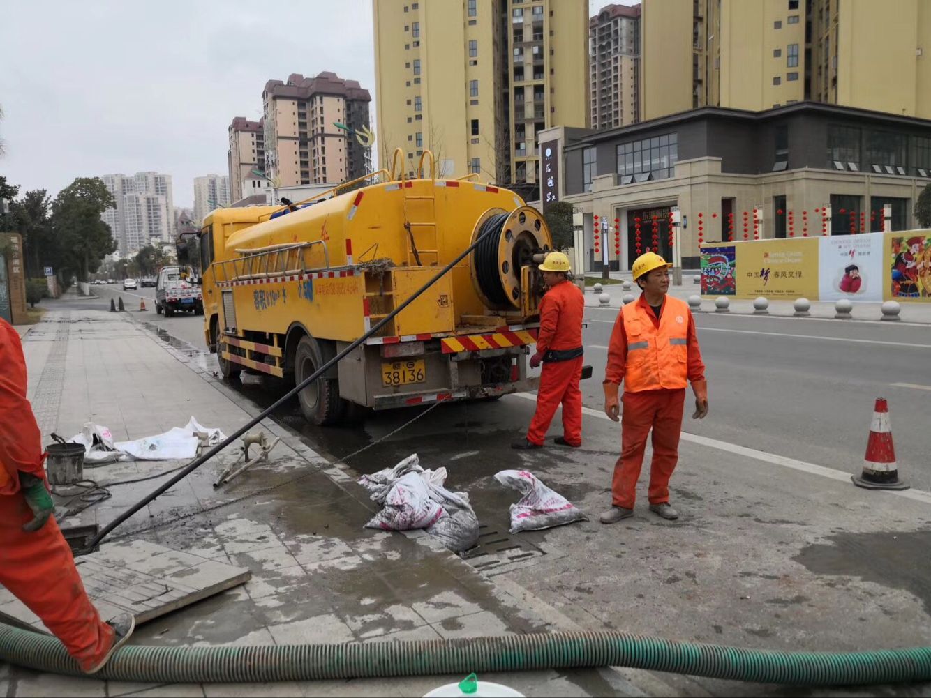 嘉峪关排污管道清淤-管道清洗